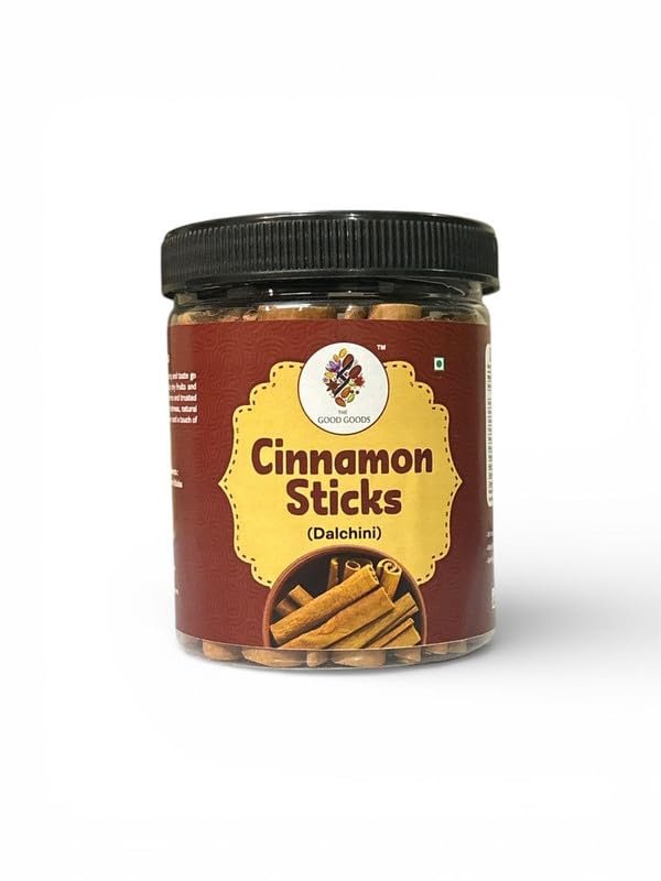 SriLankan Dalchini Cinnamon Stick For Tea, Desserts, Curries & Baking | World's Finest Dalchini Quills | 100 gm Jar Pack - Image 4