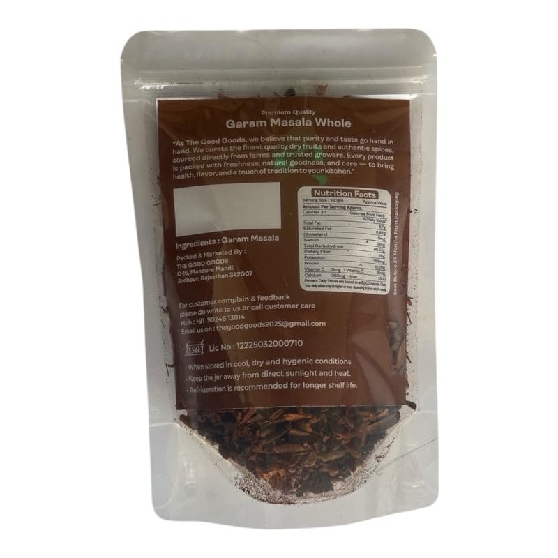 Premium Whole Spices Mix | Authentic Indian Garam Masala for Cooking | Sabut Khada Masala(200gm) - Image 2