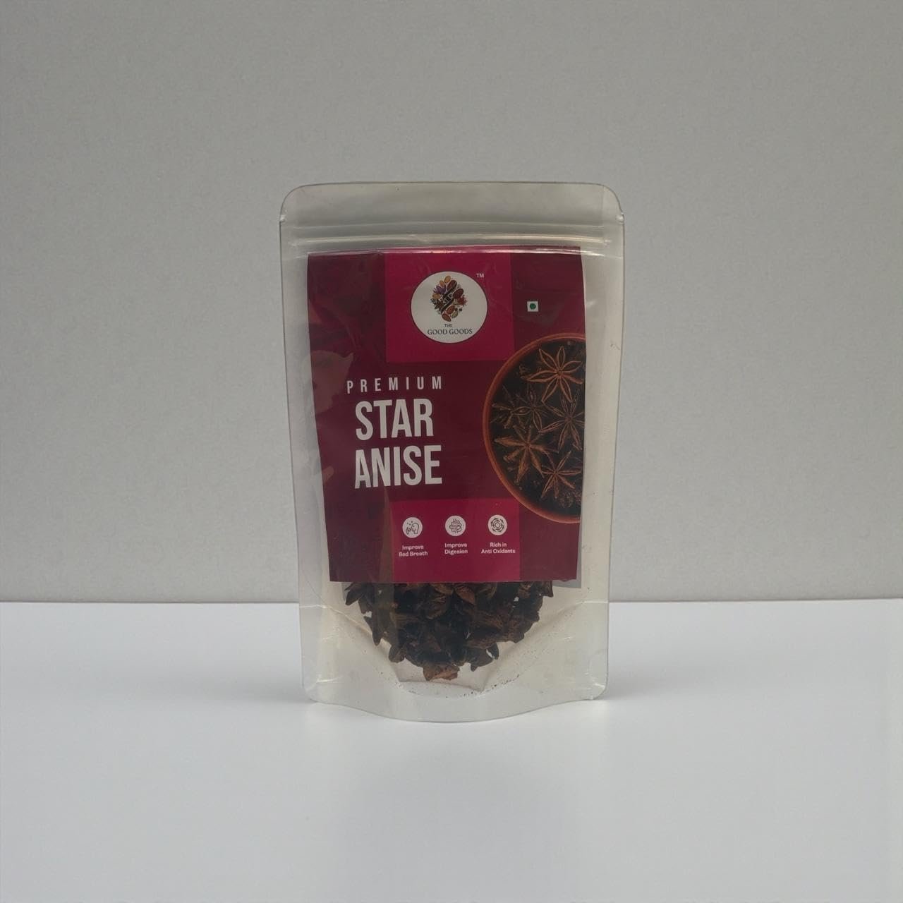 Aromatic and Flavorful Dried Star Anise Pods for Cooking and Baking Chakri Phool Khada Masala - Pouch (100gm) - Image 4