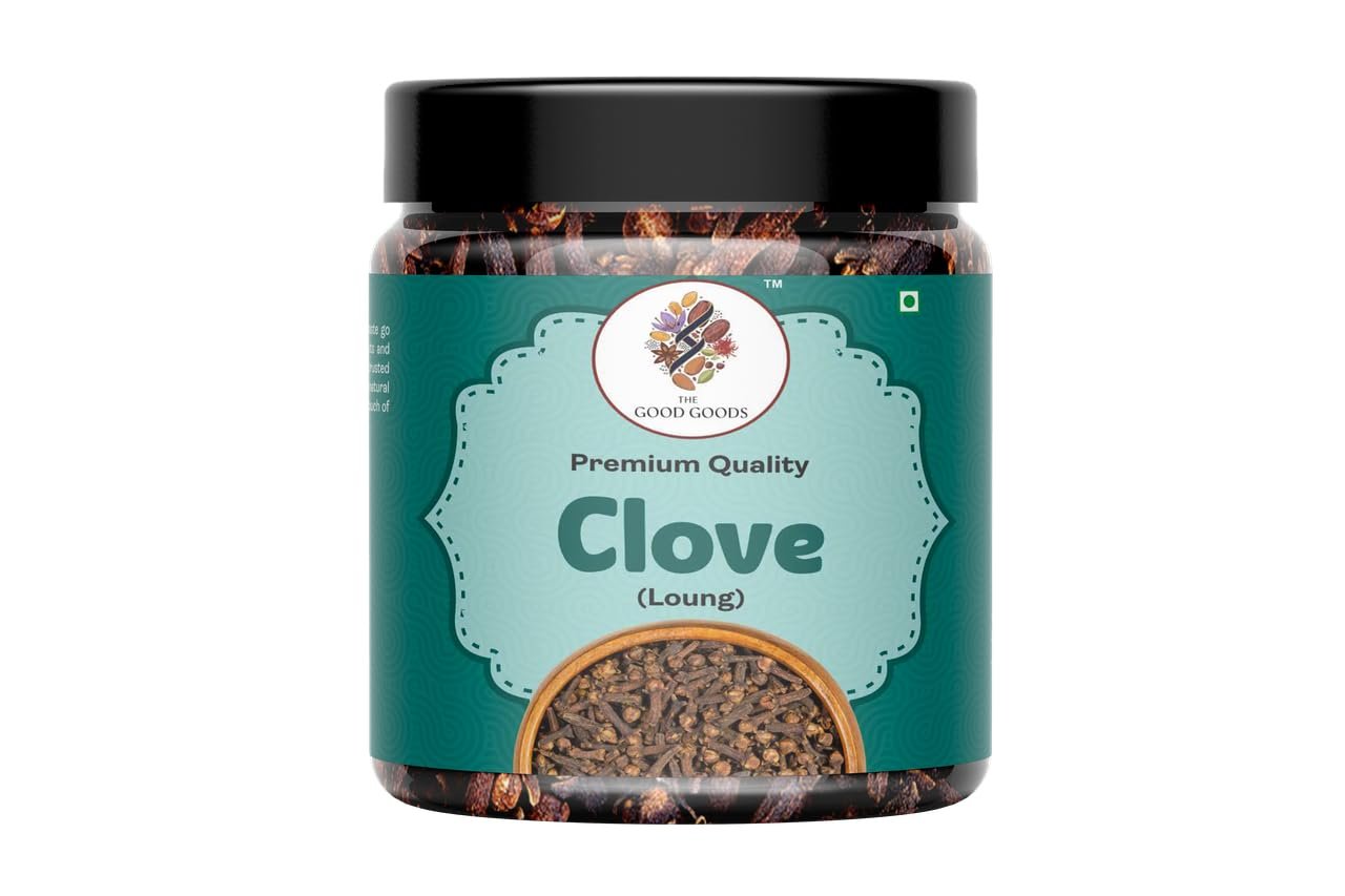 Fresh & Pure Whole Cloves | Aromatic & Flavourful | Lavangam | 200 gm Jar Pack
