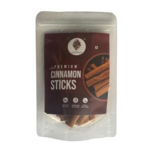 Cinnamon Sticks | SriLankan Dalchini Cinnamon Stick For Tea, Desserts, Curries & Baking | World's Finest Dalchini Quills | 50gm Pouch Pack