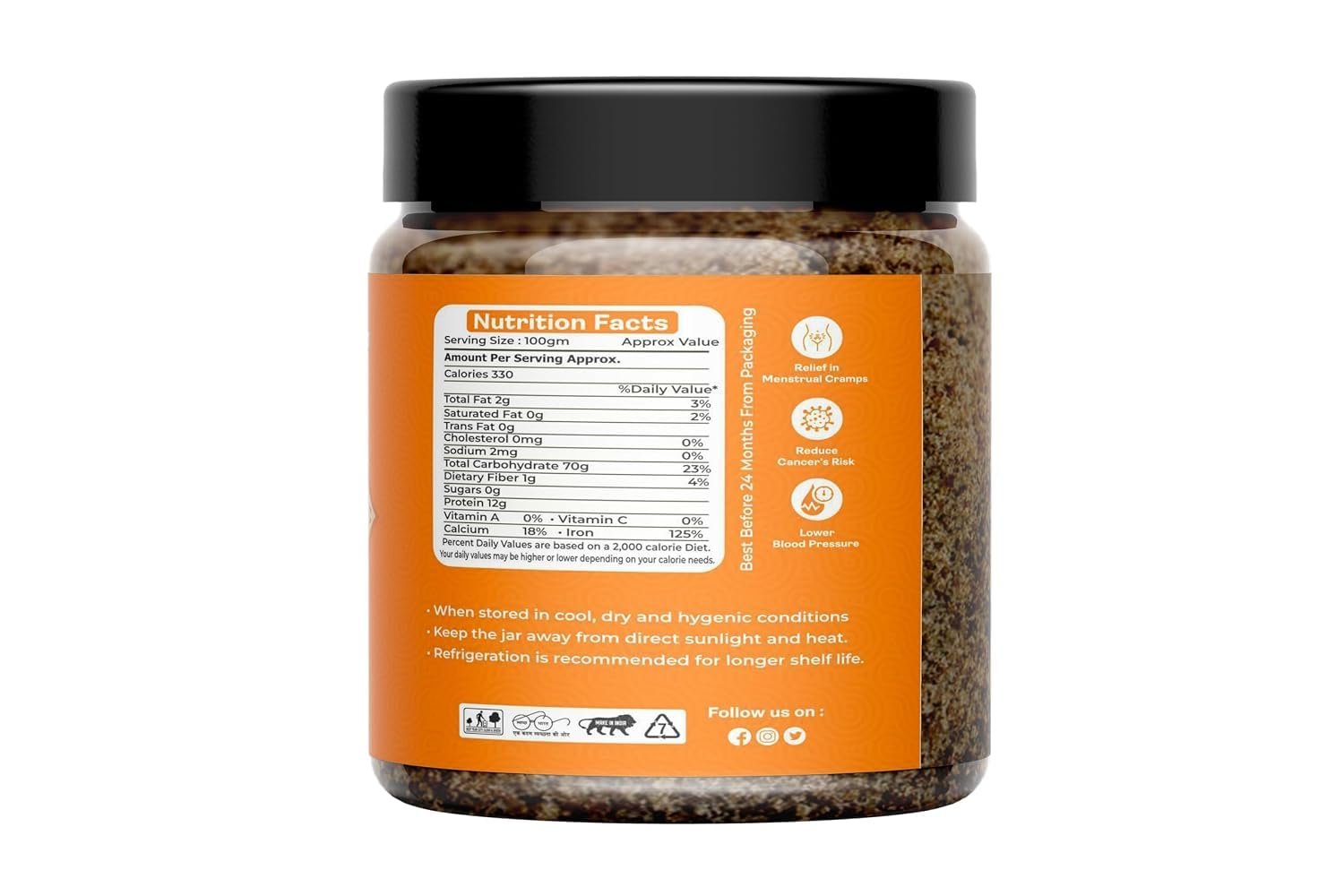 Hing Powder Authentic Indian Spice | Rich Aroma | Digestive Aid | Extra Strong Tadka - Pouch (200gm) Hing Powder Authentic Indian Spice | Rich Aroma | Digestive Aid | Extra Strong Tadka - Pouch (200gm) - Image 3