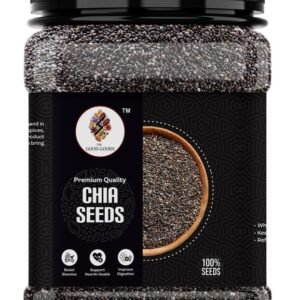 Chia Seeds - Seeds for Weight Management | Rich in Calcium, Protein & Fibre | Chia Seeds for Eating | Antioxidant Rich Seeds - 500gm | Chia Seed_500gm
