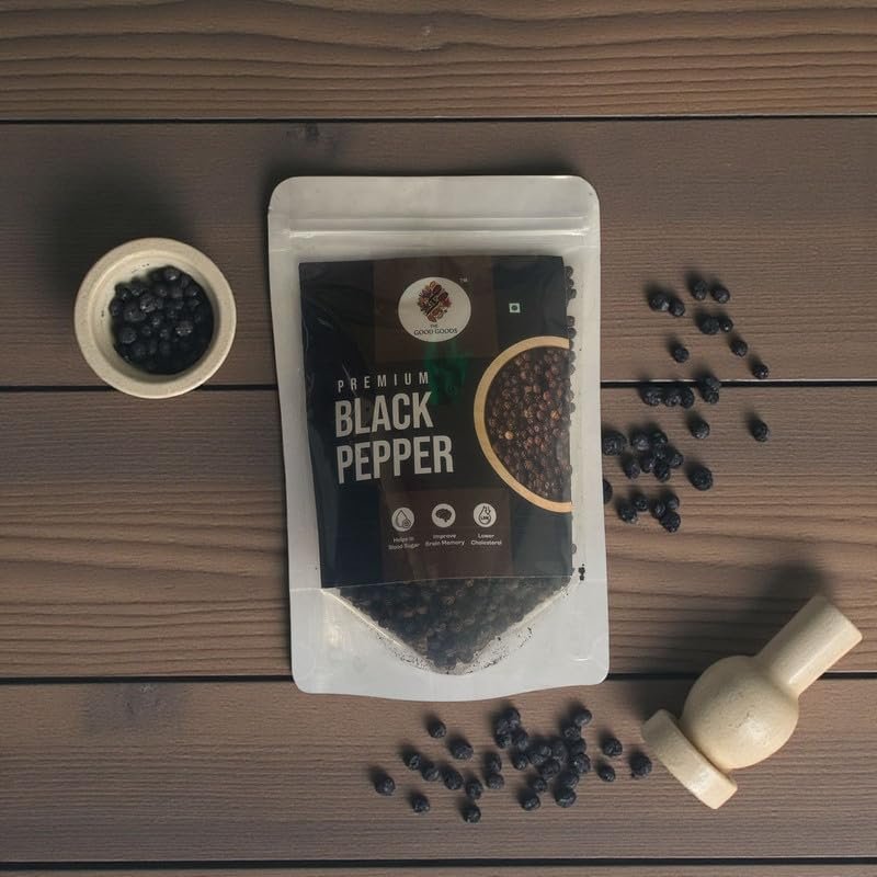 THE GOOD GOODS Organic Whole Black Pepper 200 gm - Image 5